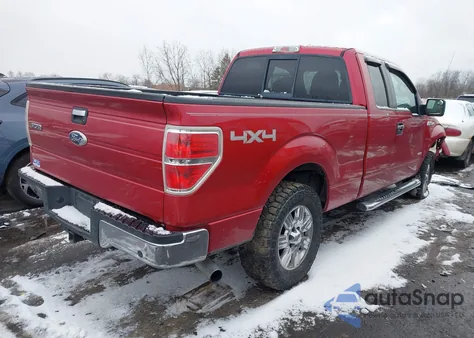 2012 Ford F-150 Xlt из США, поврежденный, VIN 1FTFX1ET8CFA18939